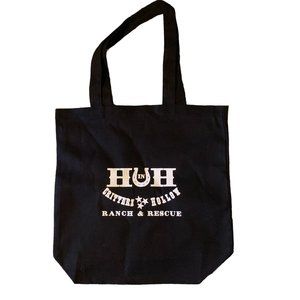 Heart in Hand Critters Hollow Ranch & Rescue Logo Canvas Bag